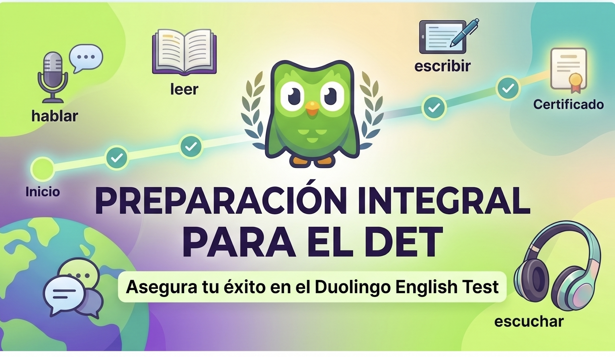 Preparación Integral Duolinguo English Test (DET)